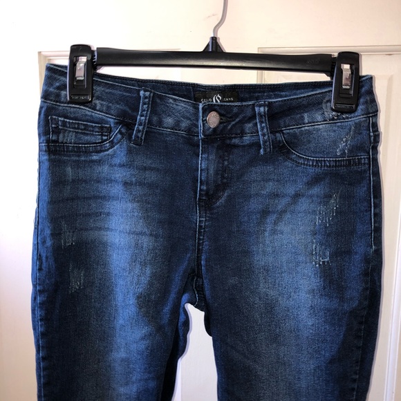 Yellow Butterfly Patch Jeans 🦋✨💛 - Picture 7 of 7